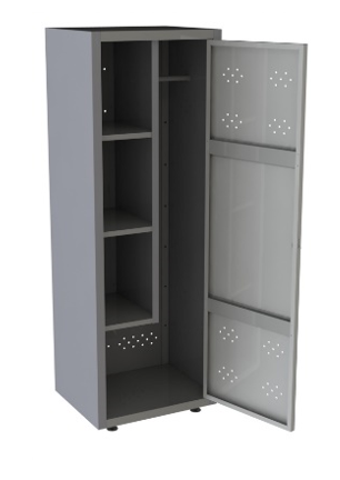 Шкаф для хозинвентаря Restoinox ШРХН-13-6/5
