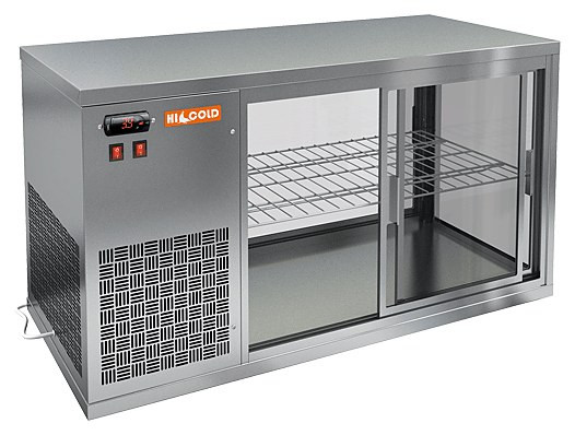 Настольная холодильная витрина HICOLD VRL 1300 L
