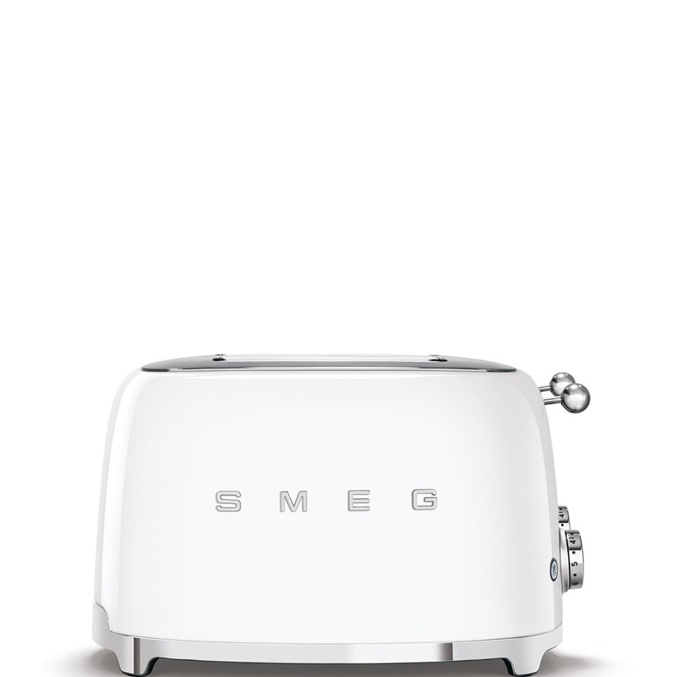 SMEG TSF02CREU Тостер на 4 ломтика, белый