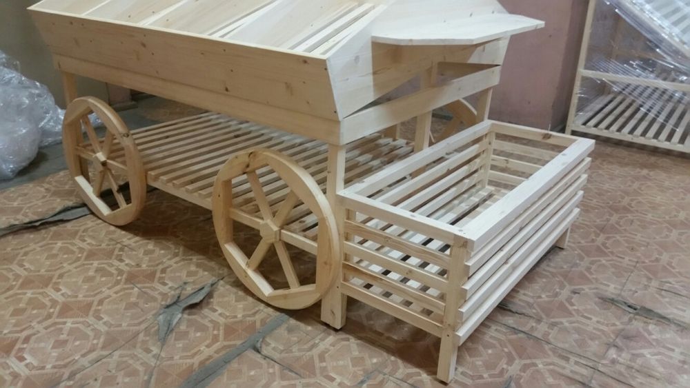 Овощной развал стеллаж декоративный